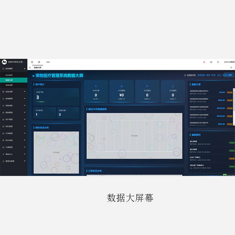 漫格宠物CRM管理系统——让宠物门店经营更智能、更高效
