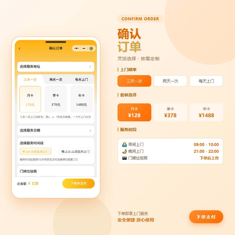 上门代扔系统